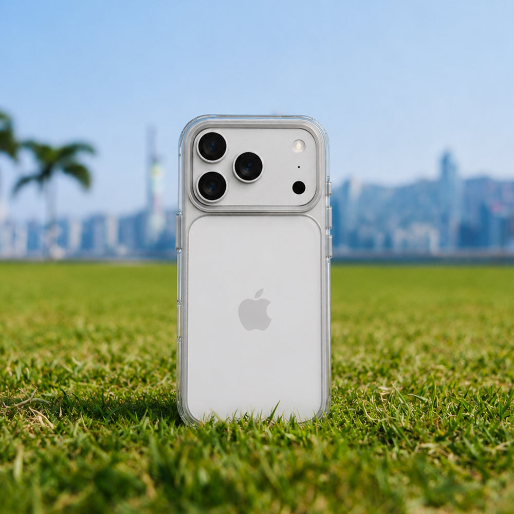 MOSHI Cases iGlaze Lite Hardshell Case coque iPhone 18 Pro Luna Silver