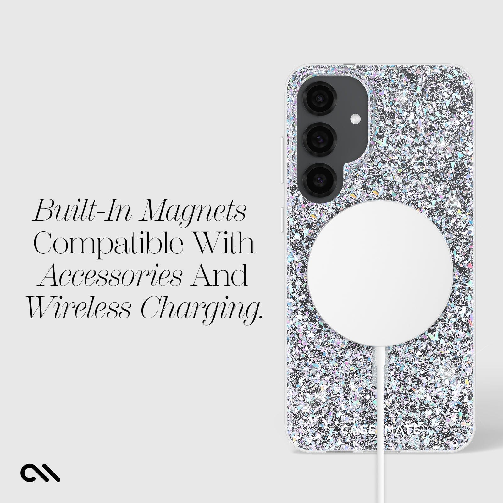 CASE-MATE Twinkle Disco with Magnet coque Galaxy S25+ irisée