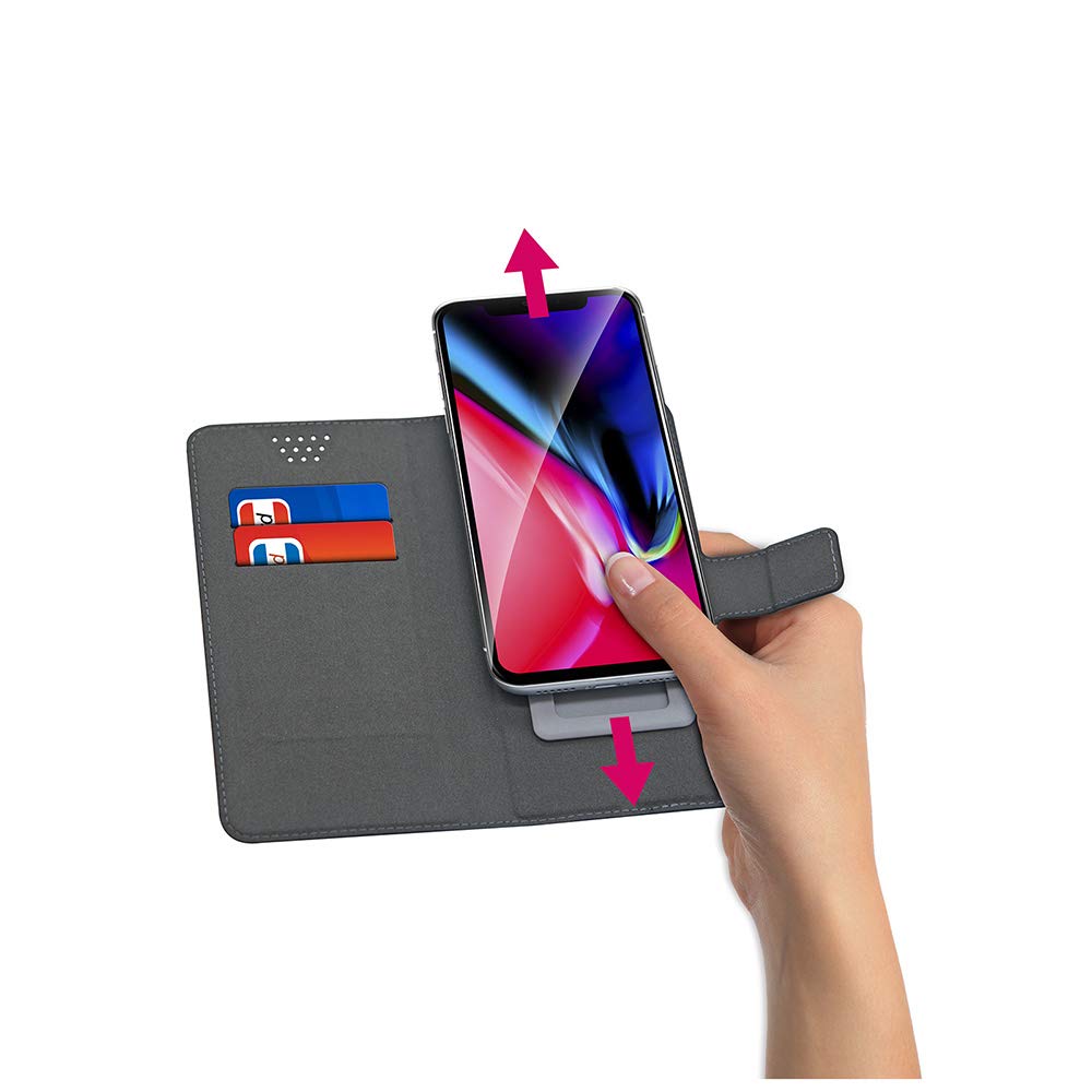 WE Accessoires Smartphone étui universel 5,8 à 6,5 pouces portefeuille