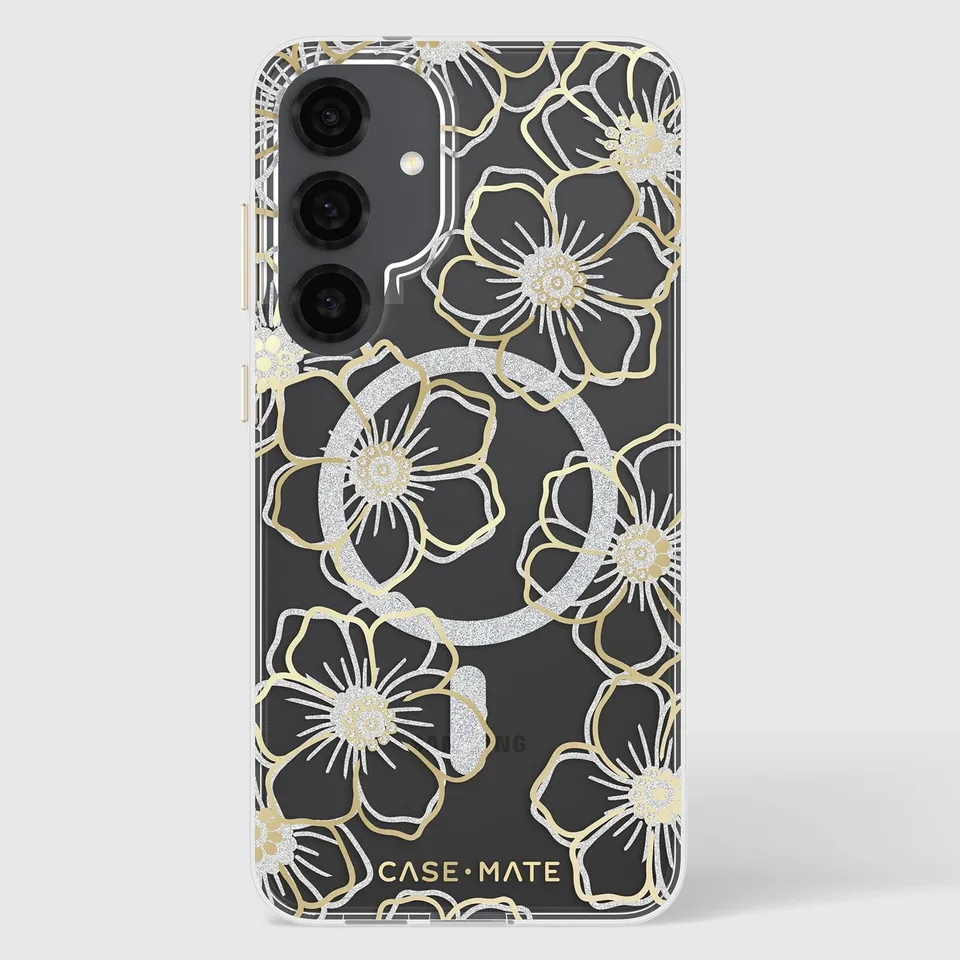 CASE-MATE Phone Cases Floral Gems with Magnet coque Galaxy S25+ motif floral