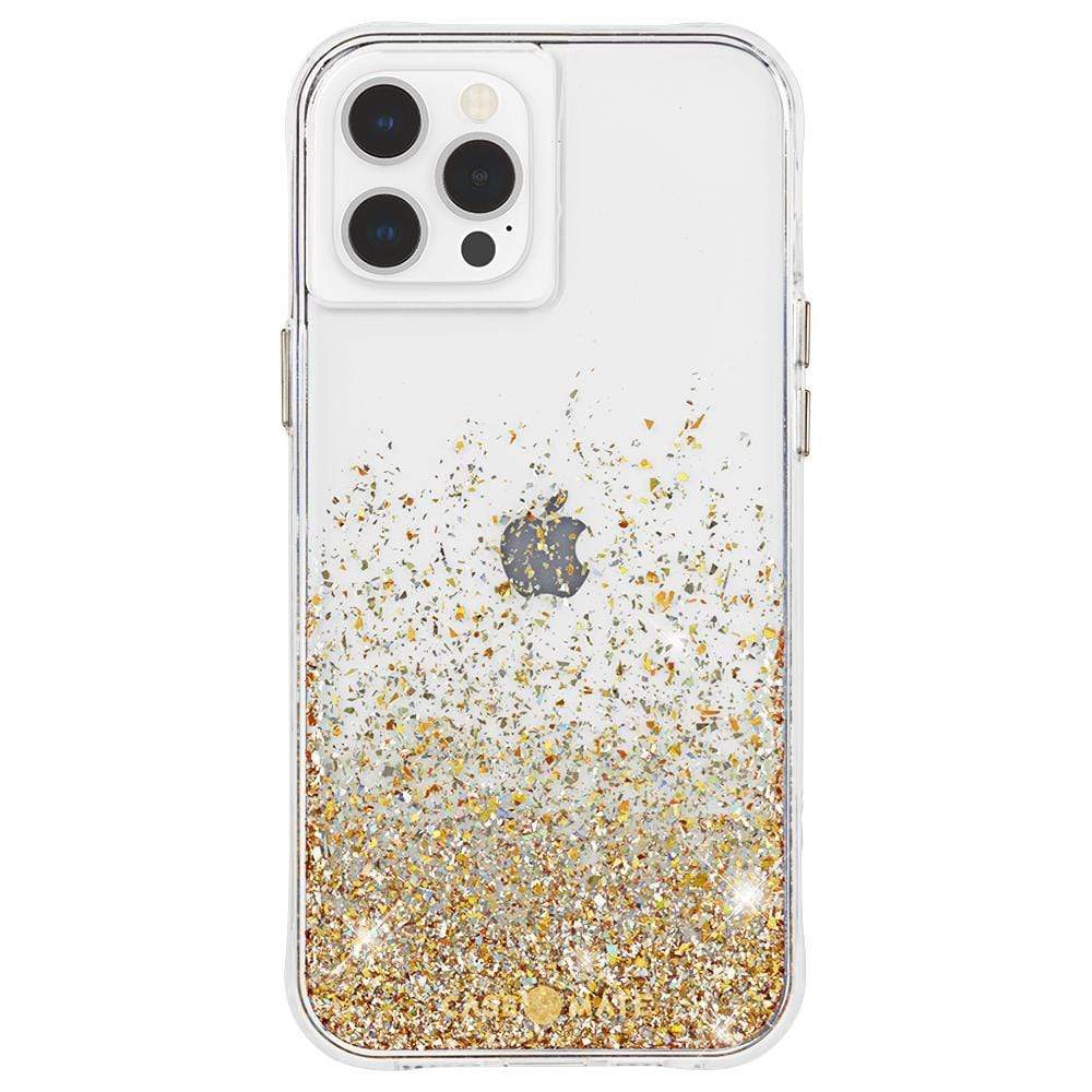 CASE-MATE Phone Cases Twinkle Ombre (Gold) coque iPhone 13 Pro Twinkle Gold paillettes
