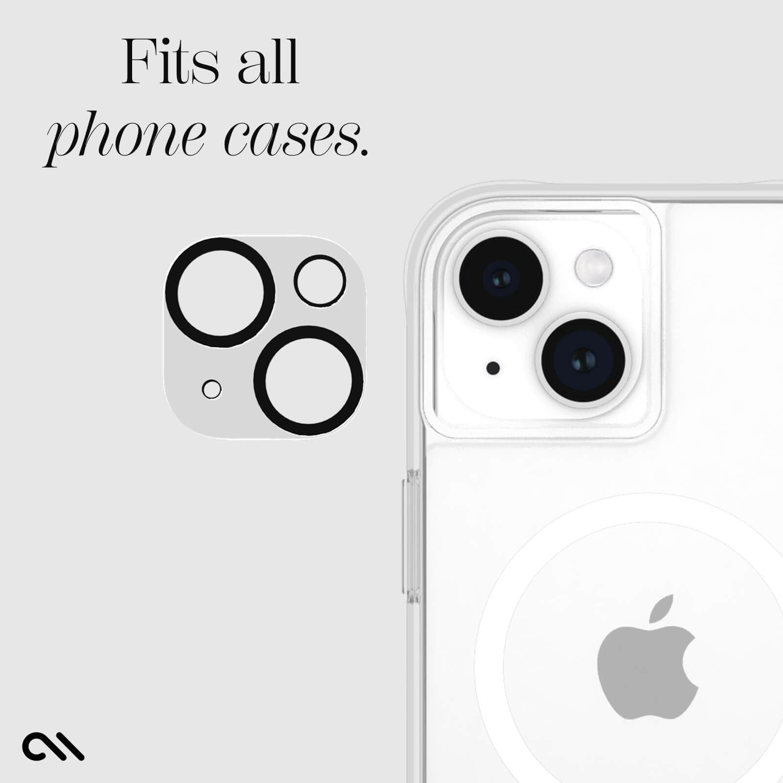 CASE-MATE Lens Protectors Glass Camera Lens Protector iPhone 15 / 15 Plus verre transparent