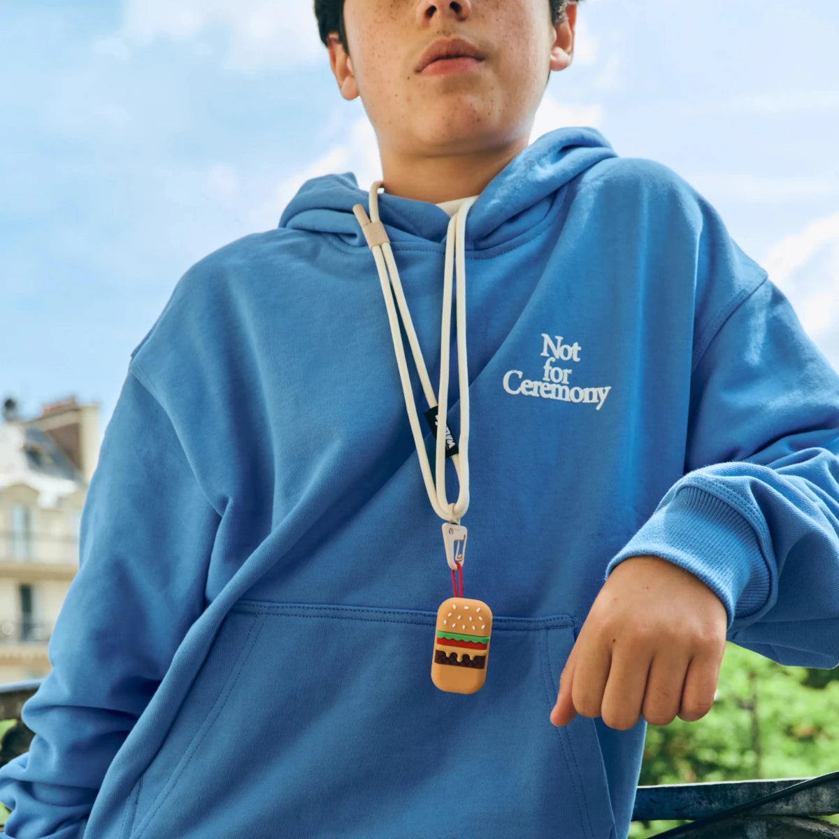 MoneyWalkie Accessoires Le cordon tour de cou noir ou beige