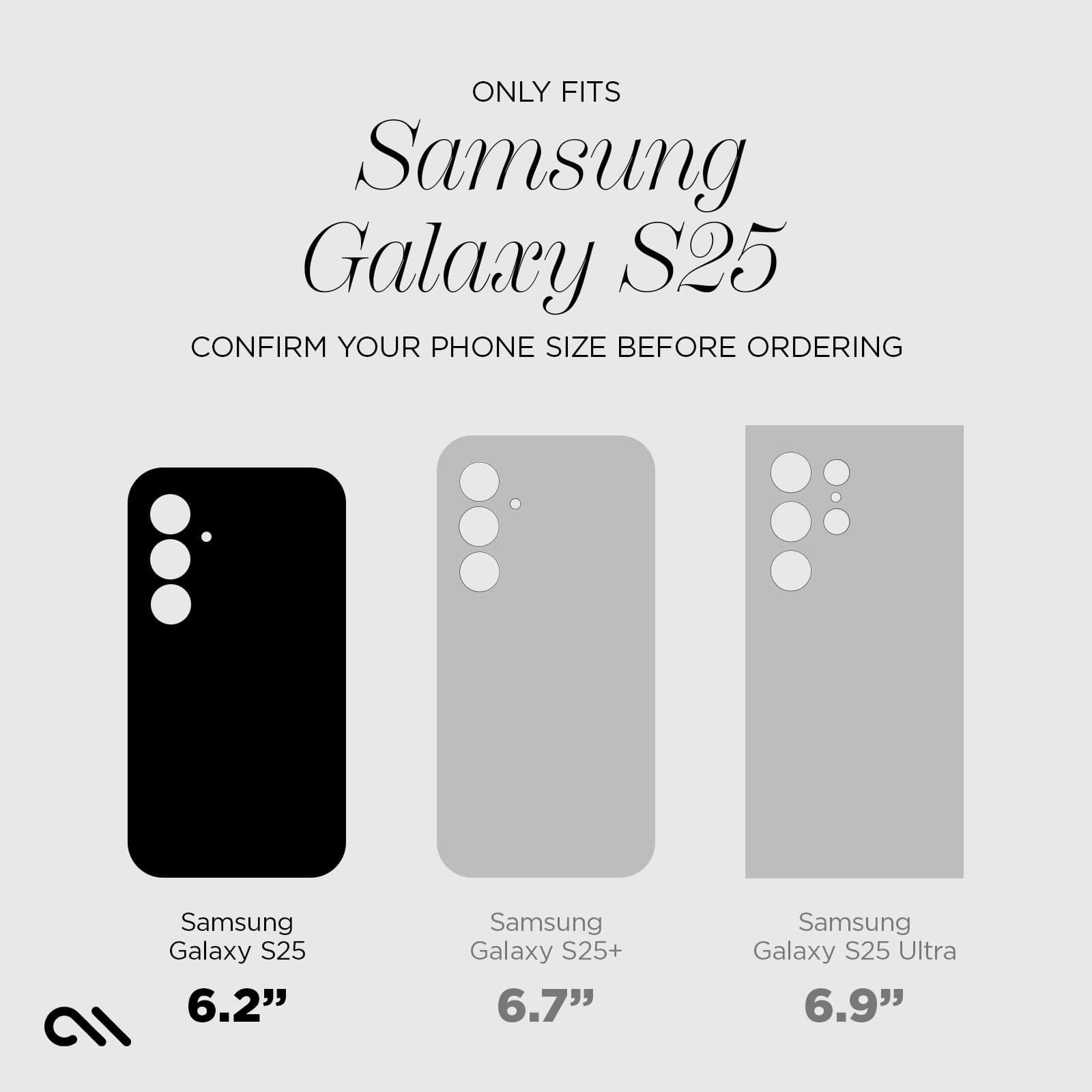 CASE-MATE Tough Clear coque Galaxy S25 transparente antichoc