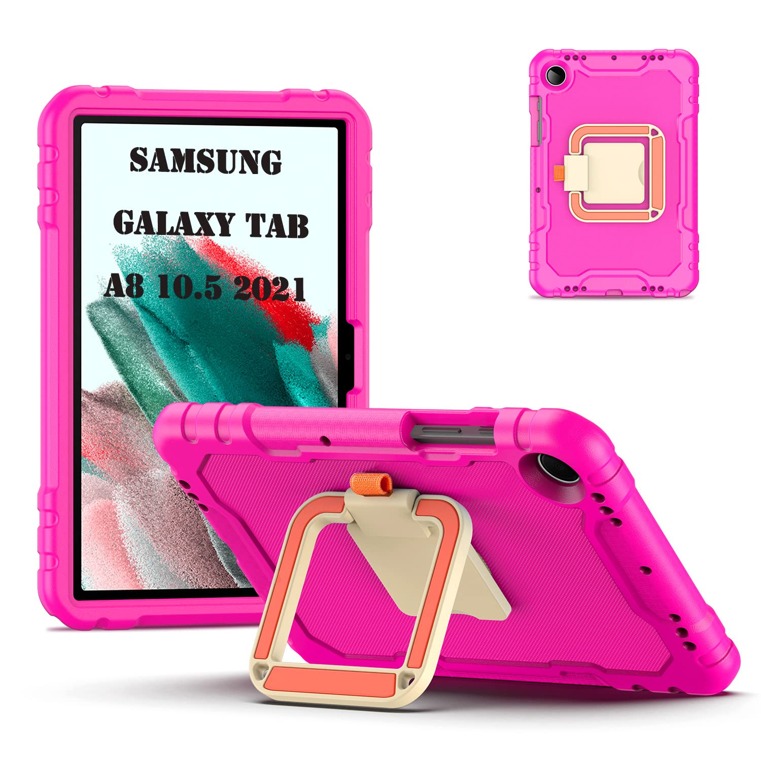 Dux Ducis Panda Series étui Galaxy Tab A8 2021 rose EVA