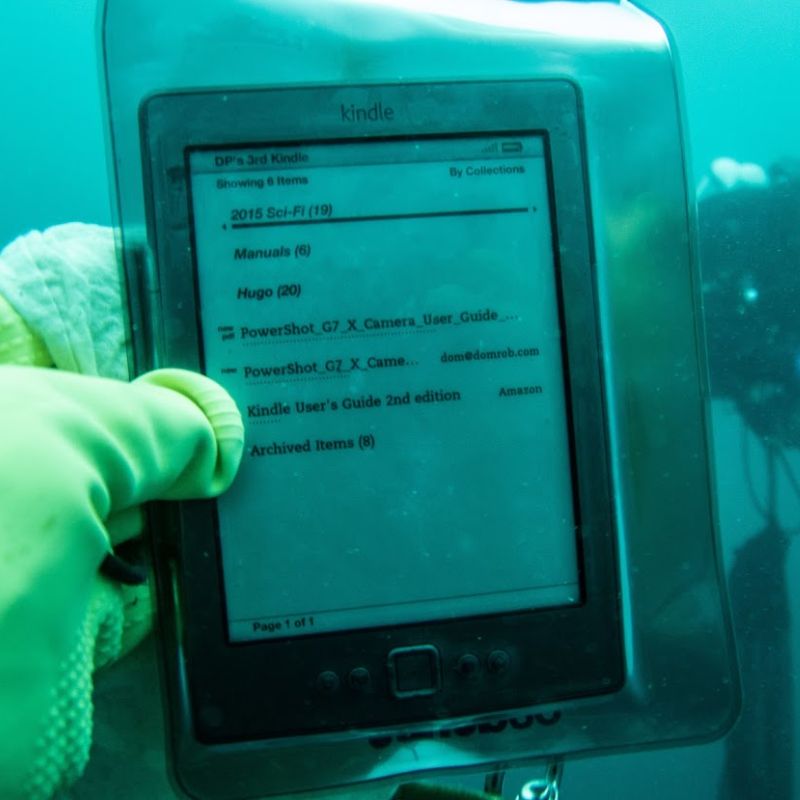Aquapac Tablets, iPads & E-Readers 658F étui tablette gris 7-8,3 pouces