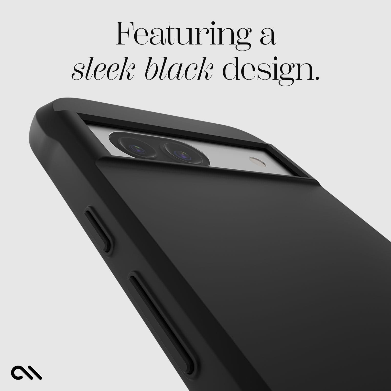 CASE-MATE Phone Cases Tough Black coque Google Pixel 8a noire antichoc