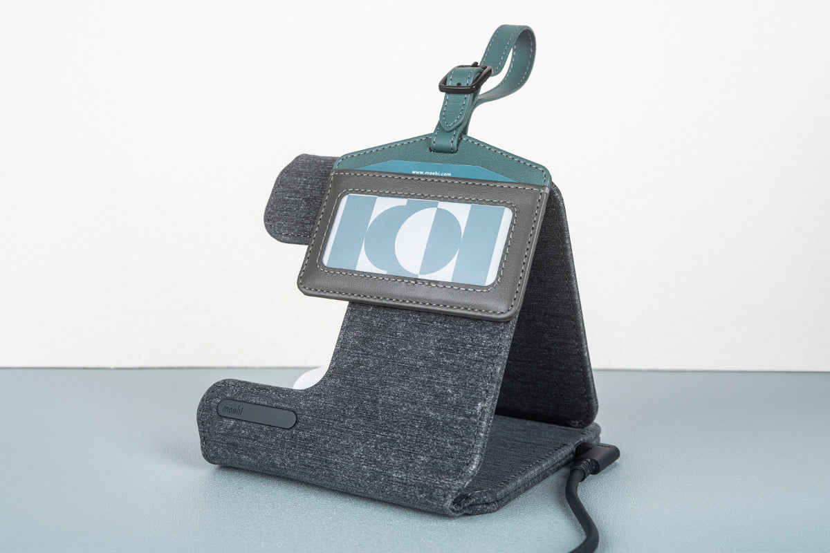 MOSHI Accessories Luggage Finder Tag traceur de bagage vert sauge