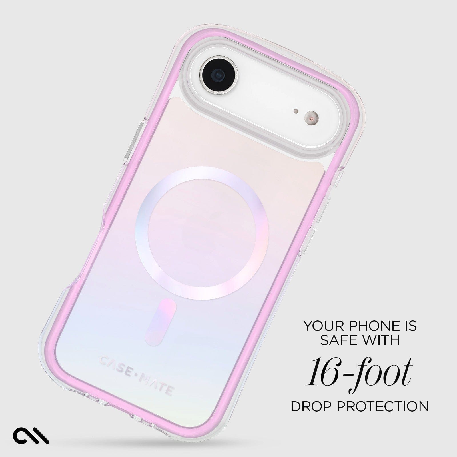 CASE-MATE Phone Cases Jelly Pop Soap Bubble MagSafe coque iPhone Air irisée