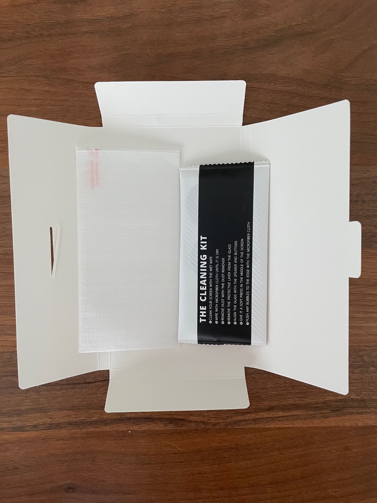 SELENCIA Protection d'écran en verre trempé iPhone 8/7 anti-traces