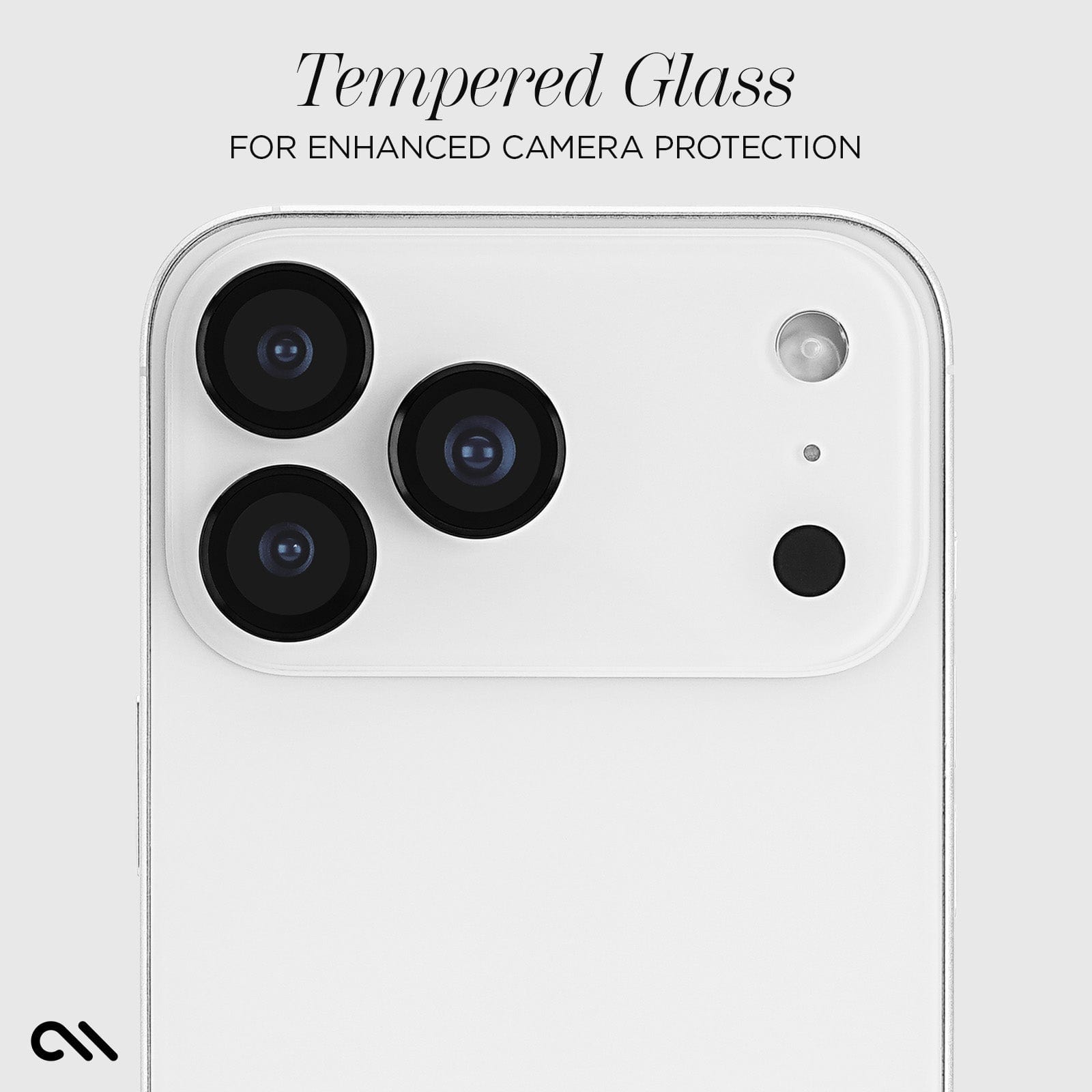 CASE-MATE Lens Protectors Camera Lens Protector protection caméra iPhone 17 Pro et Pro Max noire