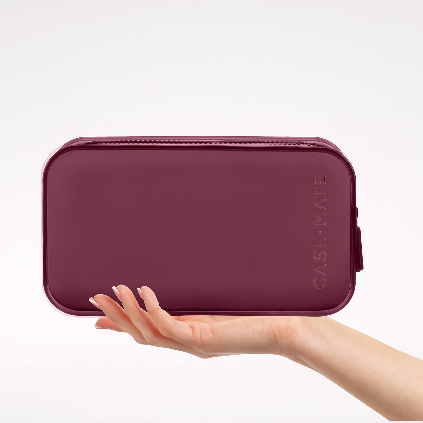 CASE-MATE Jelly Makeup & Cosmetic Bags Jelly Makeup Bag trousse Mulberry, Ballet Pink Twinkle, Stardust Twinkle, Midnight Black, Carolina Blue, Oxford Navy étanche