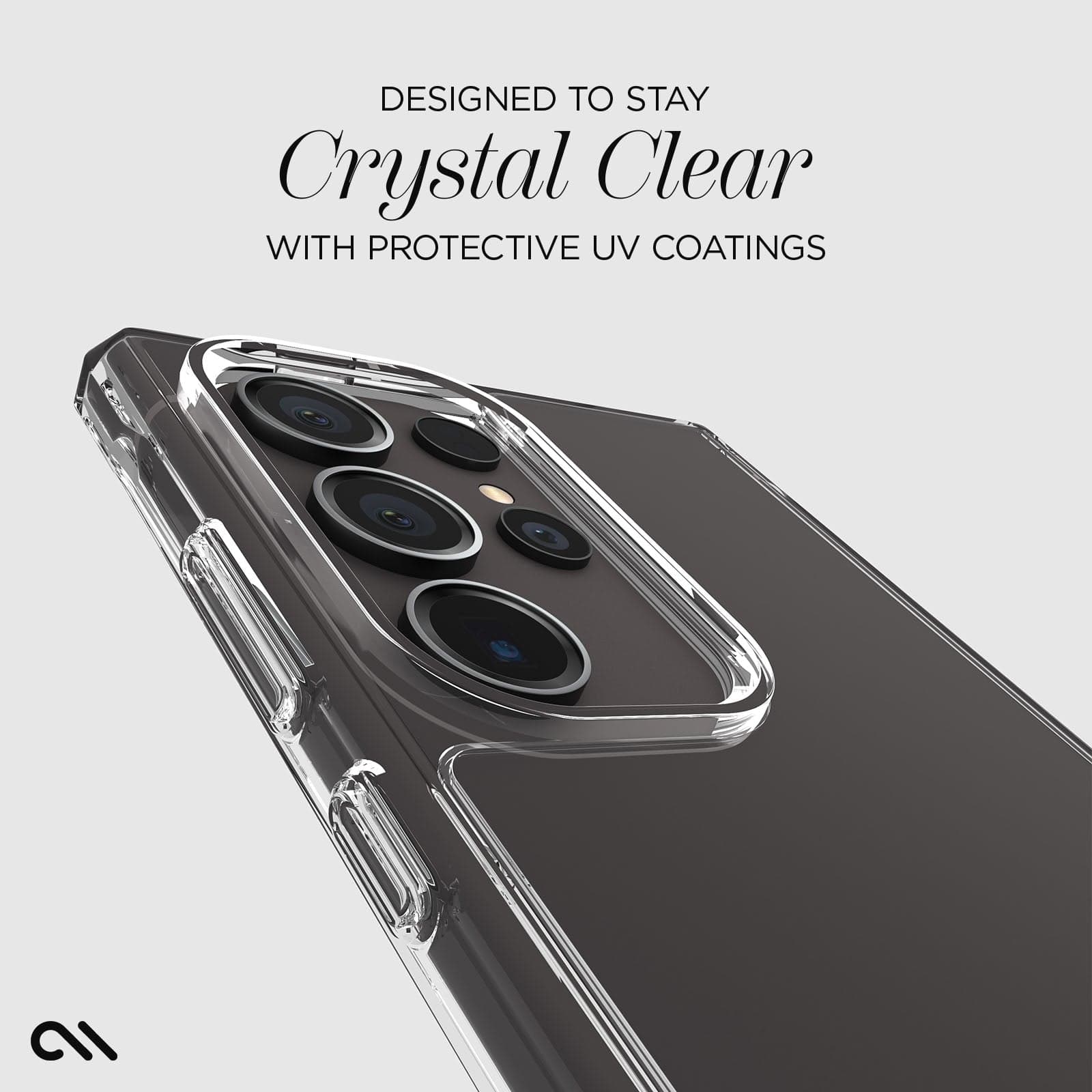CASE-MATE Phone Cases Tough Clear coque Galaxy S24 Ultra transparente