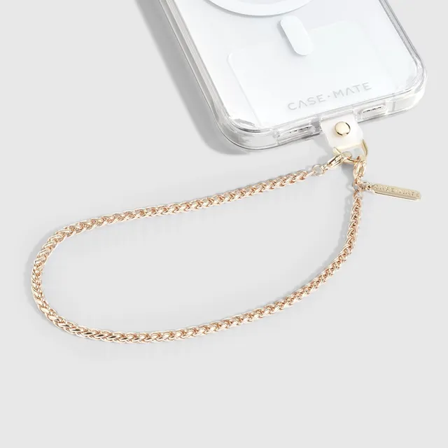 CASE-MATE Phone Accessories Dainty Gold Chain Phone Charm bijou de téléphone doré