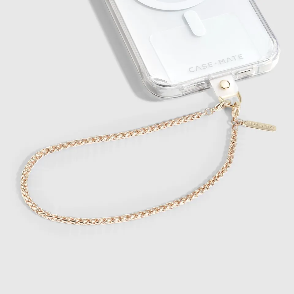 CASE-MATE Phone Accessories Dainty Gold Chain Phone Charm bijou de téléphone doré