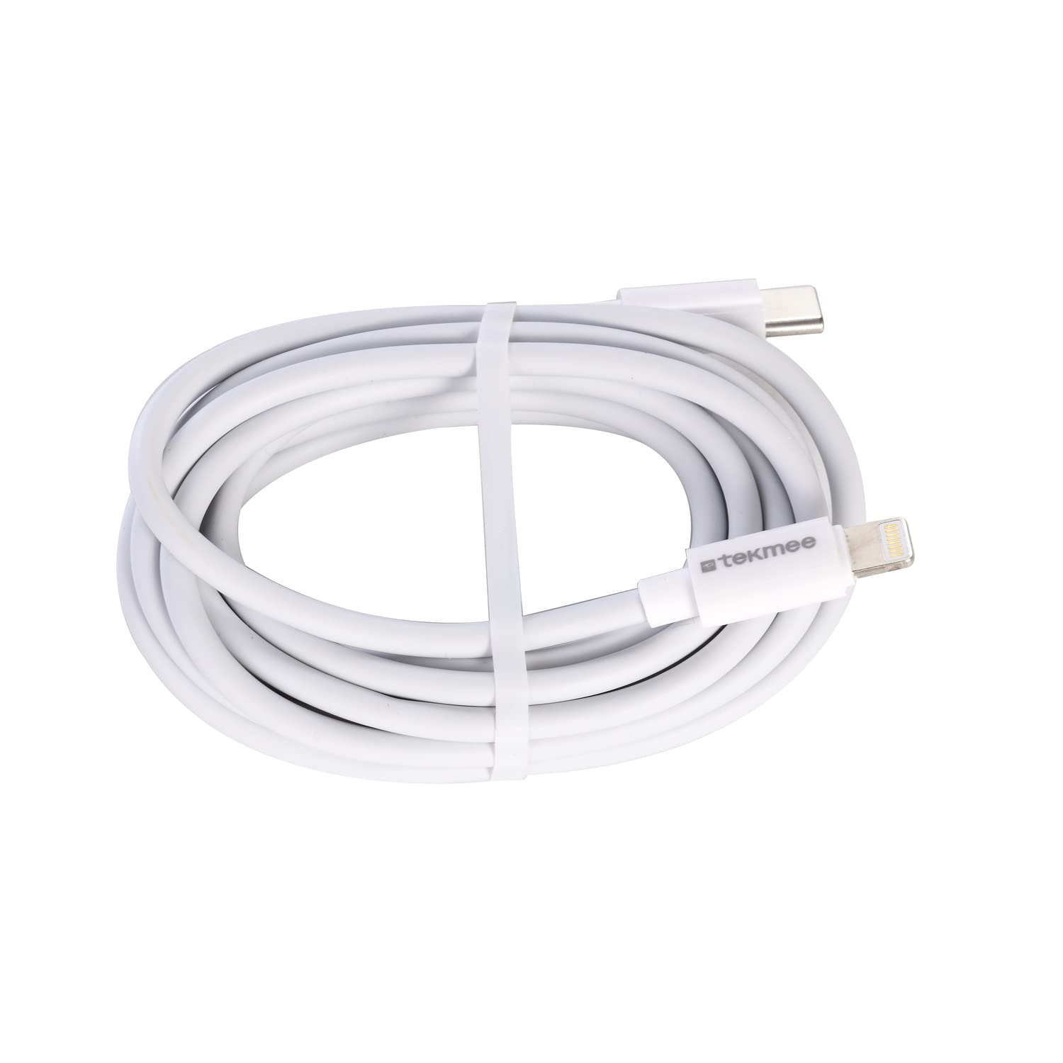 Tekmee Câbles de charge Lightning/Type-C câble 2 m, charge rapide