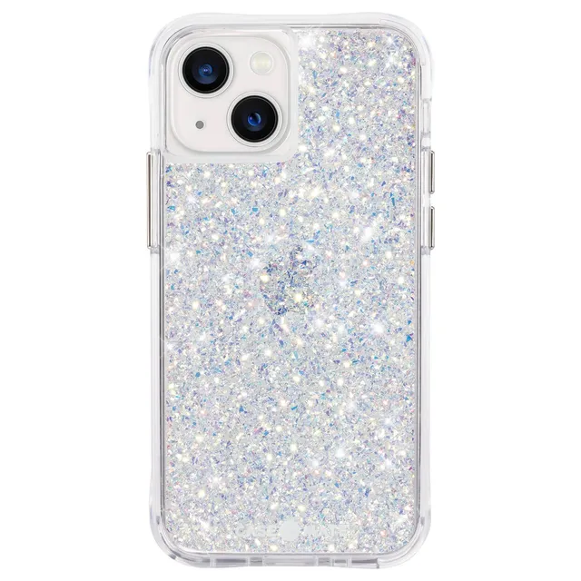 CASE-MATE Twinkle Stardust iPhone 13 mini coque argentée pailletée