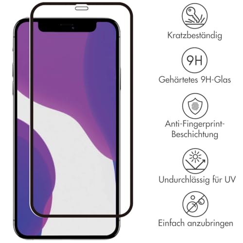 SELENCIA Protection d’écran en verre trempé iPhone 12 ultra-fin 9H