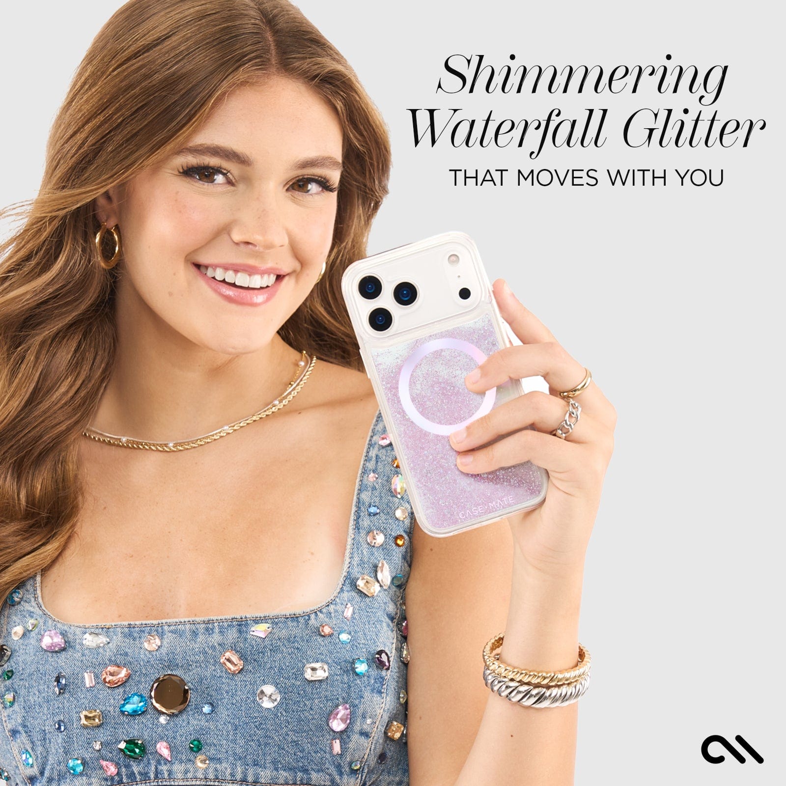 CASE-MATE Phone Cases Waterfall Soap Bubble® MagSafe - iPhone 17 Pro Max coque irisée