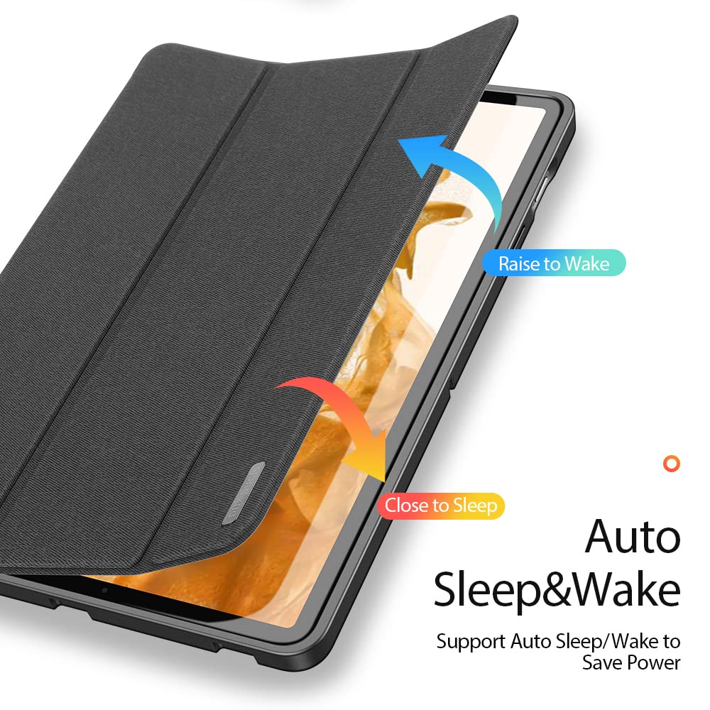 Dux Ducis Domo Series coque Samsung Tab S8 S7 11 pouces noire