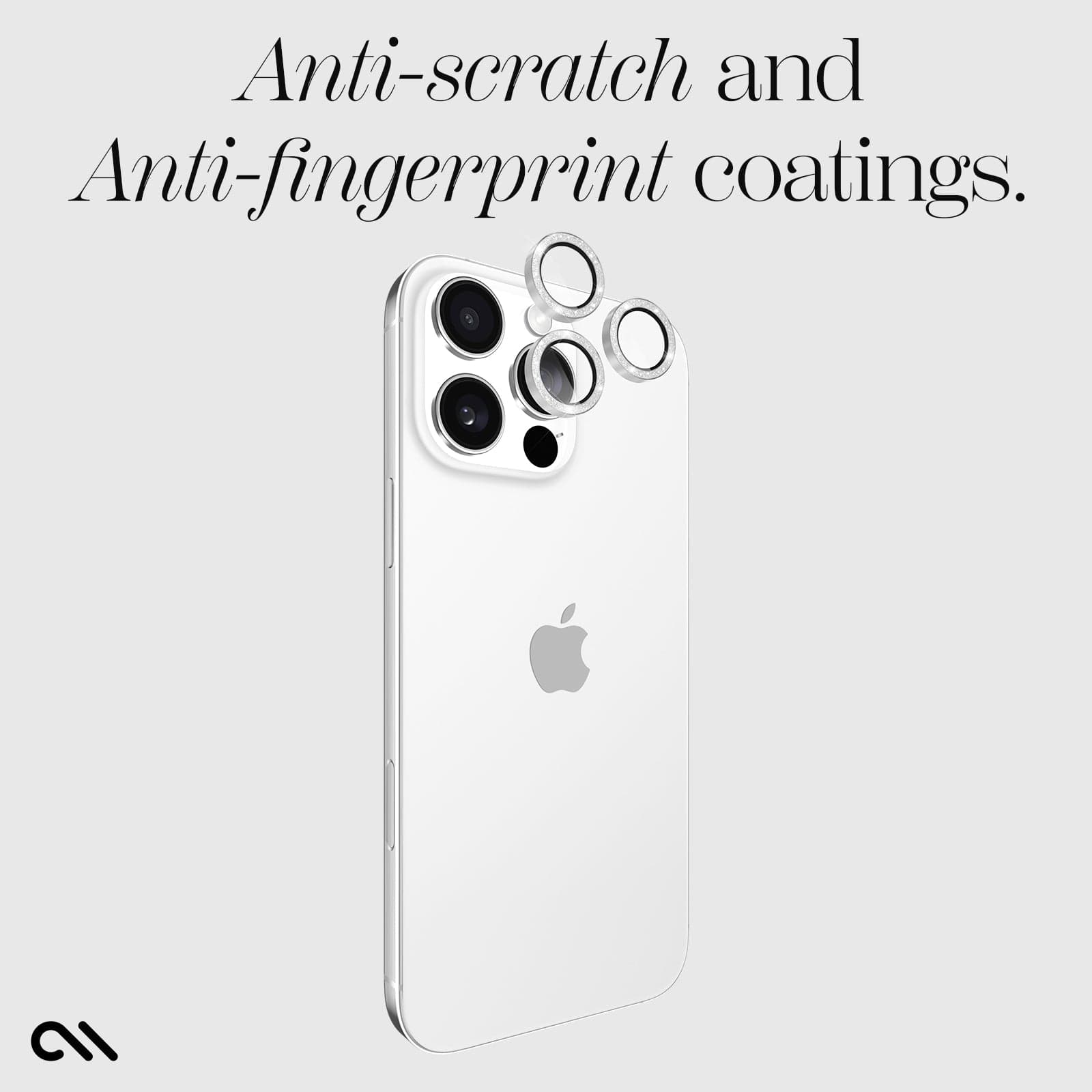 CASE-MATE Twinkle Camera Lens Protector protège-objectif iPhone 16 Pro / Pro Max