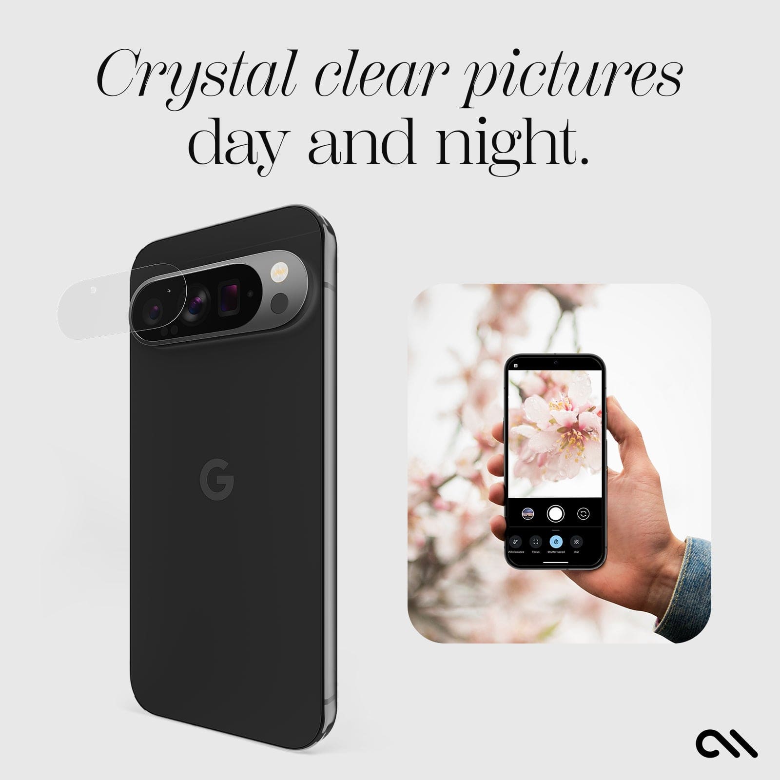 CASE-MATE Lens Protectors Glass Camera Lens Protector Pixel 9 Pro verre transparent
