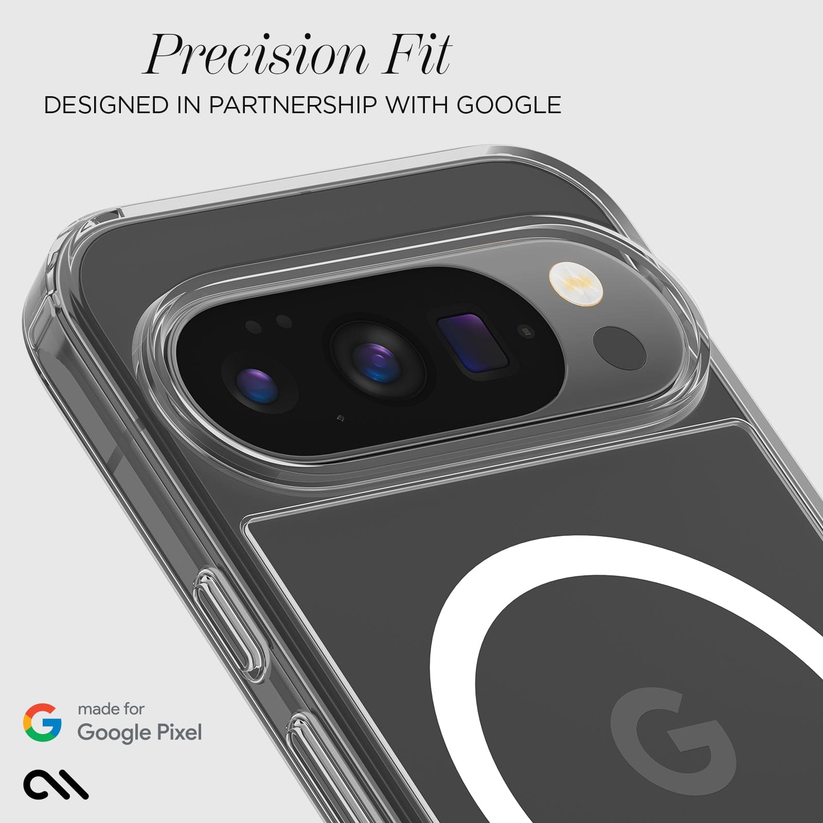 CASE-MATE Phone Cases Tough Clear with Magnet coque Pixel 10 / 10 Pro transparente