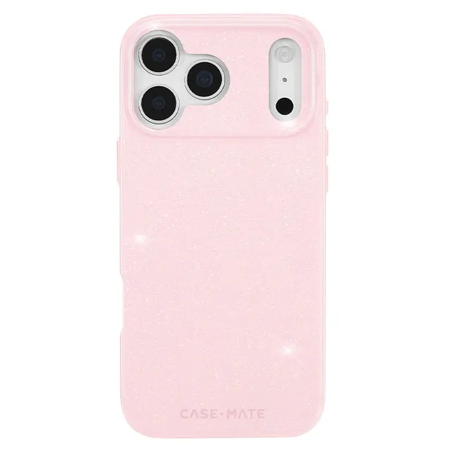 CASE-MATE Phone Cases iPhone 18 Pro coque Sheer Twinkle Silver