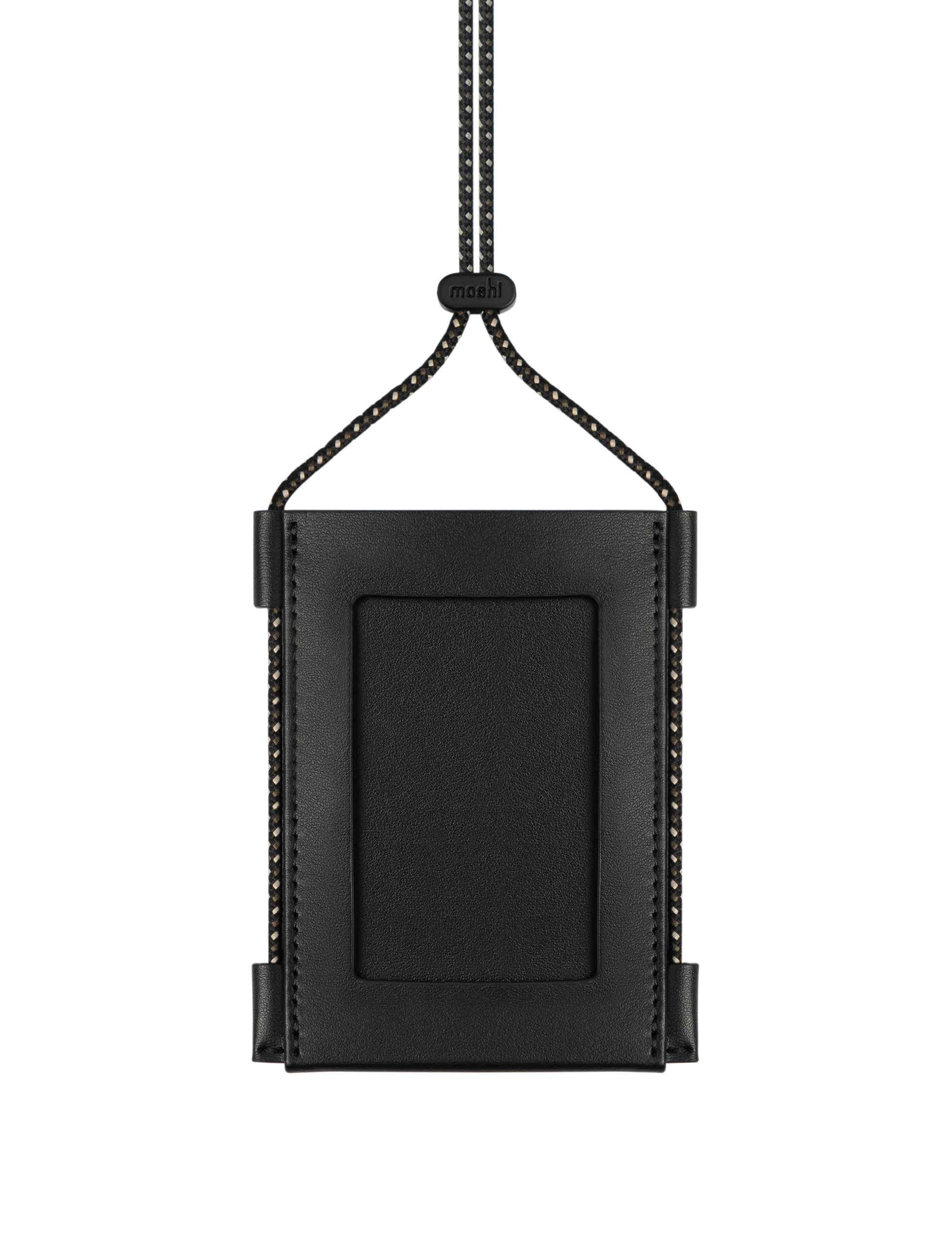 Moshi Card Holders and Keychains Dual-Sided Vertical & Horizontal Badge/ID Holder porte-badge