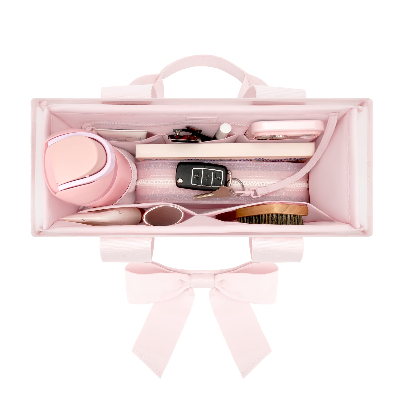 CASE-MATE Tote Accessories Tote Organizer organiseur de sac moyen Ballet Pink 7 compartiments