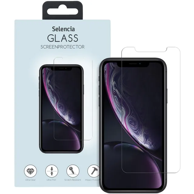 SELENCIA Protection d’écran en verre trempé iPhone 11 9H