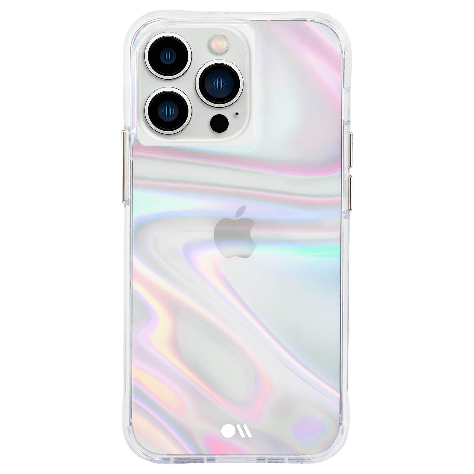 CASE-MATE Phone Cases Soap Bubble coque iPhone 13 Pro irisée