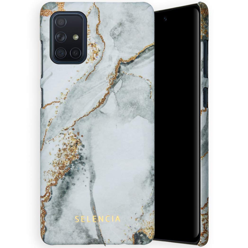 SELENCIA Coque arrière Maya coque Samsung Galaxy A71 marbre