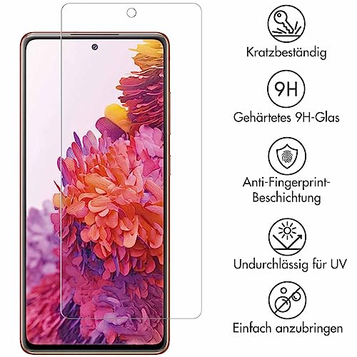 SELENCIA Protection d'écran en verre trempé Samsung Galaxy S20 FE film transparent 9H