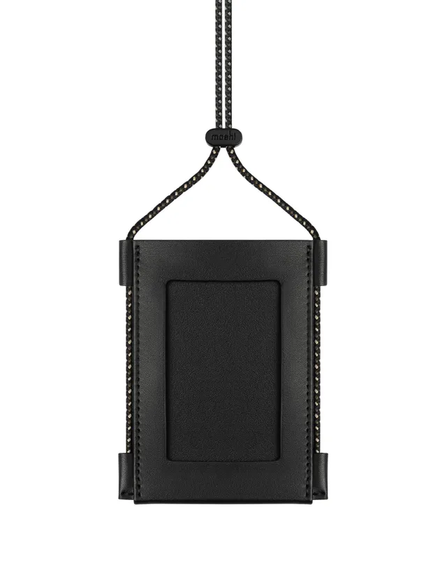 Moshi Card Holders and Keychains Dual-Sided Vertical & Horizontal Badge/ID Holder porte-badge