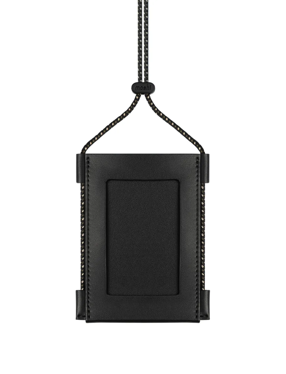 Moshi Card Holders and Keychains Dual-Sided Vertical & Horizontal Badge/ID Holder porte-badge