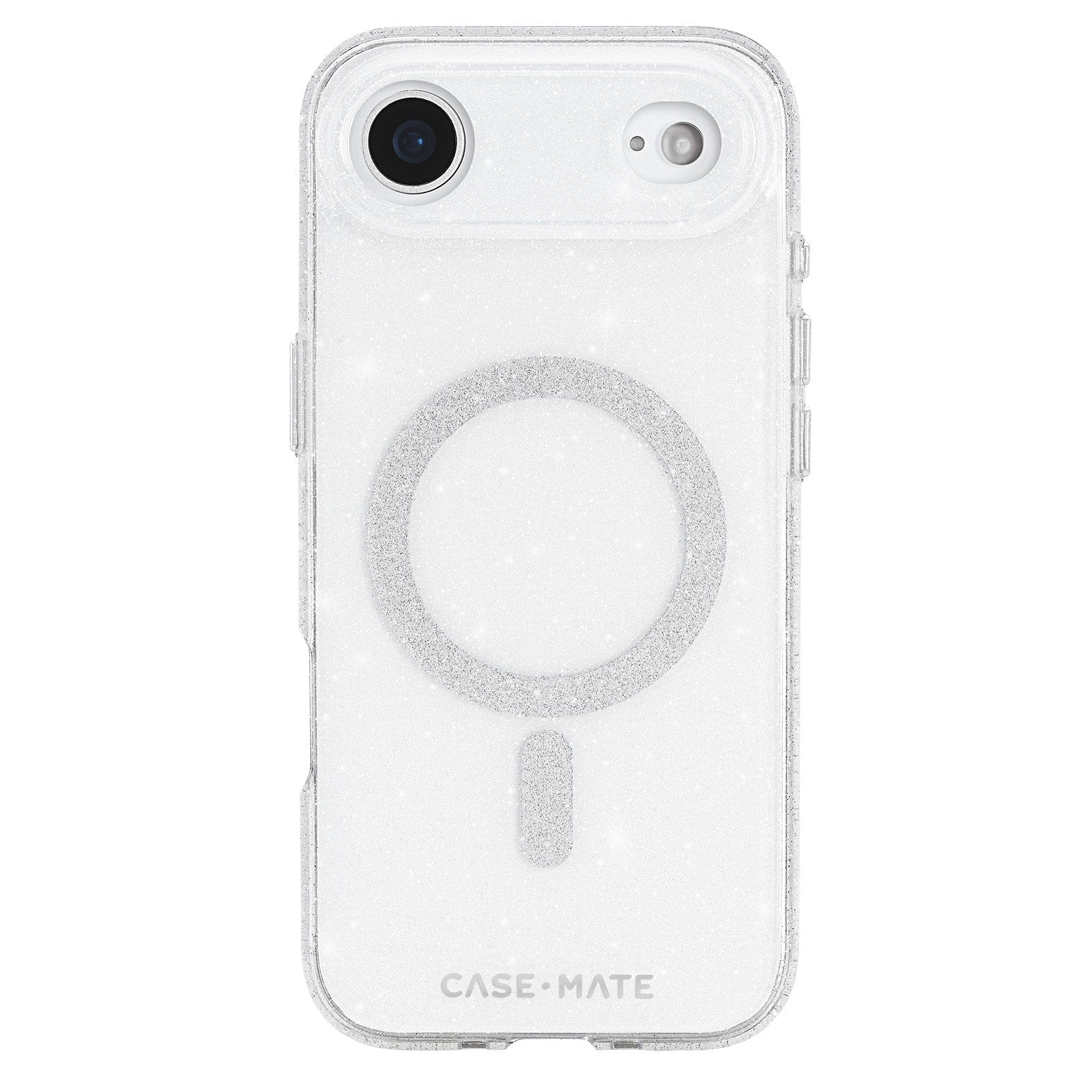 CASE-MATE Phone Cases Sheer Twinkle Silver MagSafe coque iPhone Air argentée