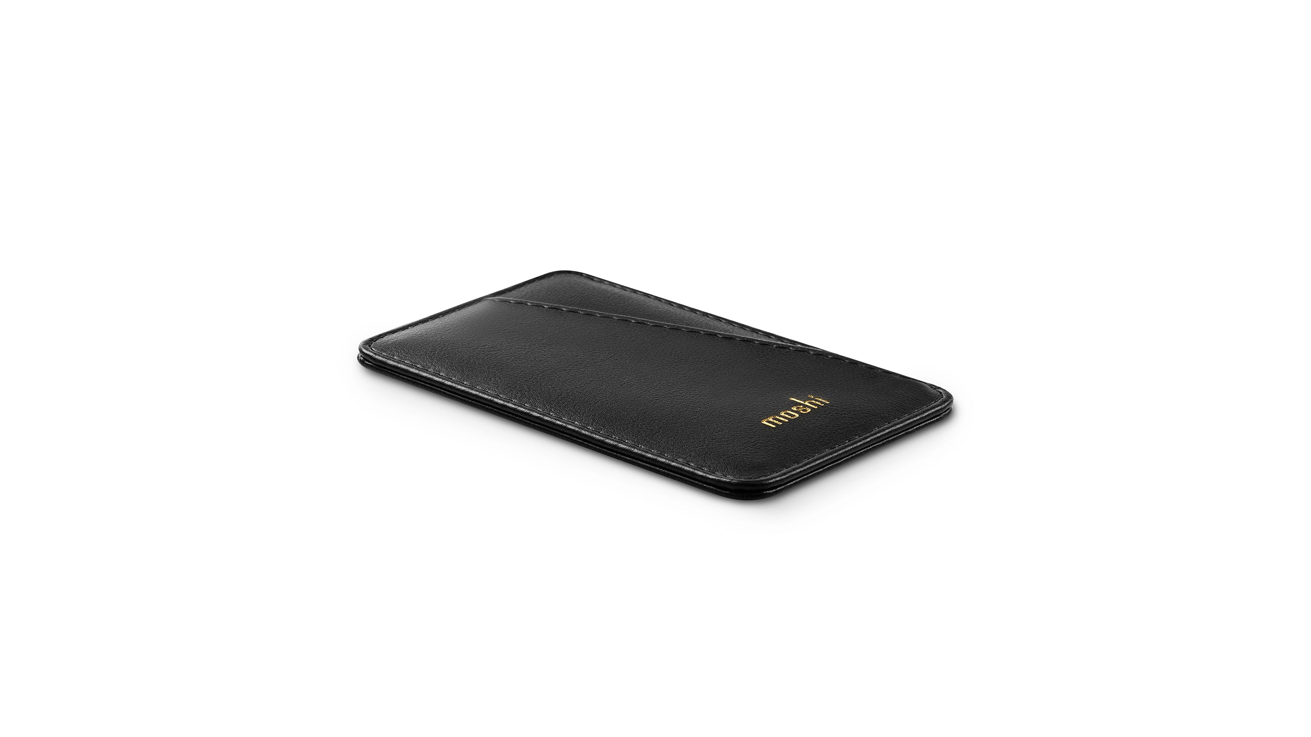 Moshi Wallets SnapTo™ Magnetic Slim Wallet porte-cartes caramel brun magnétique