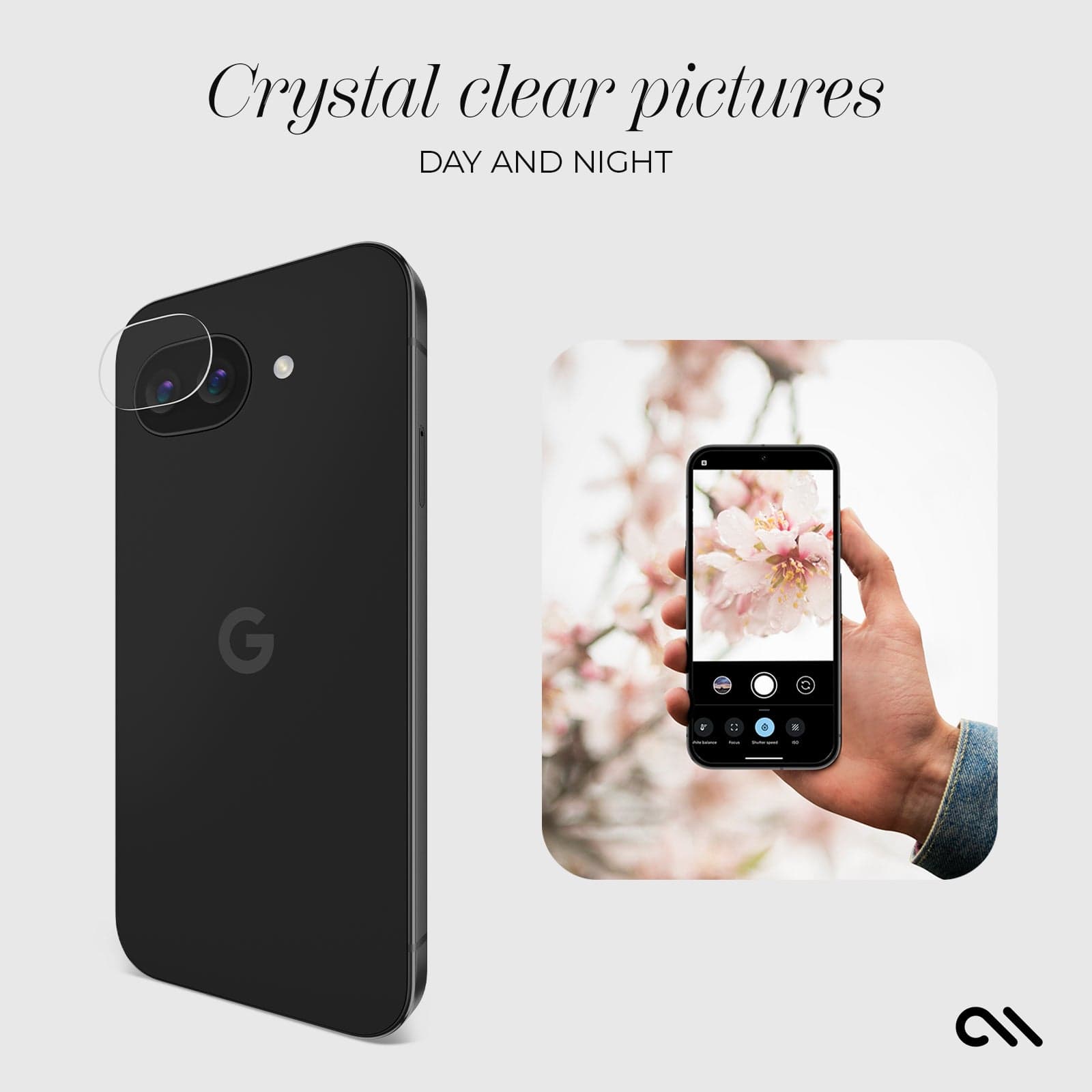CASE-MATE Lens Protectors Glass Lens Protector protection objectifs Pixel 10a transparente