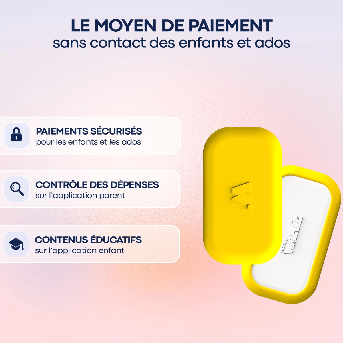 MoneyWalkie Tous les Walkies Walkie Jaune citron moyen de paiement jaune
