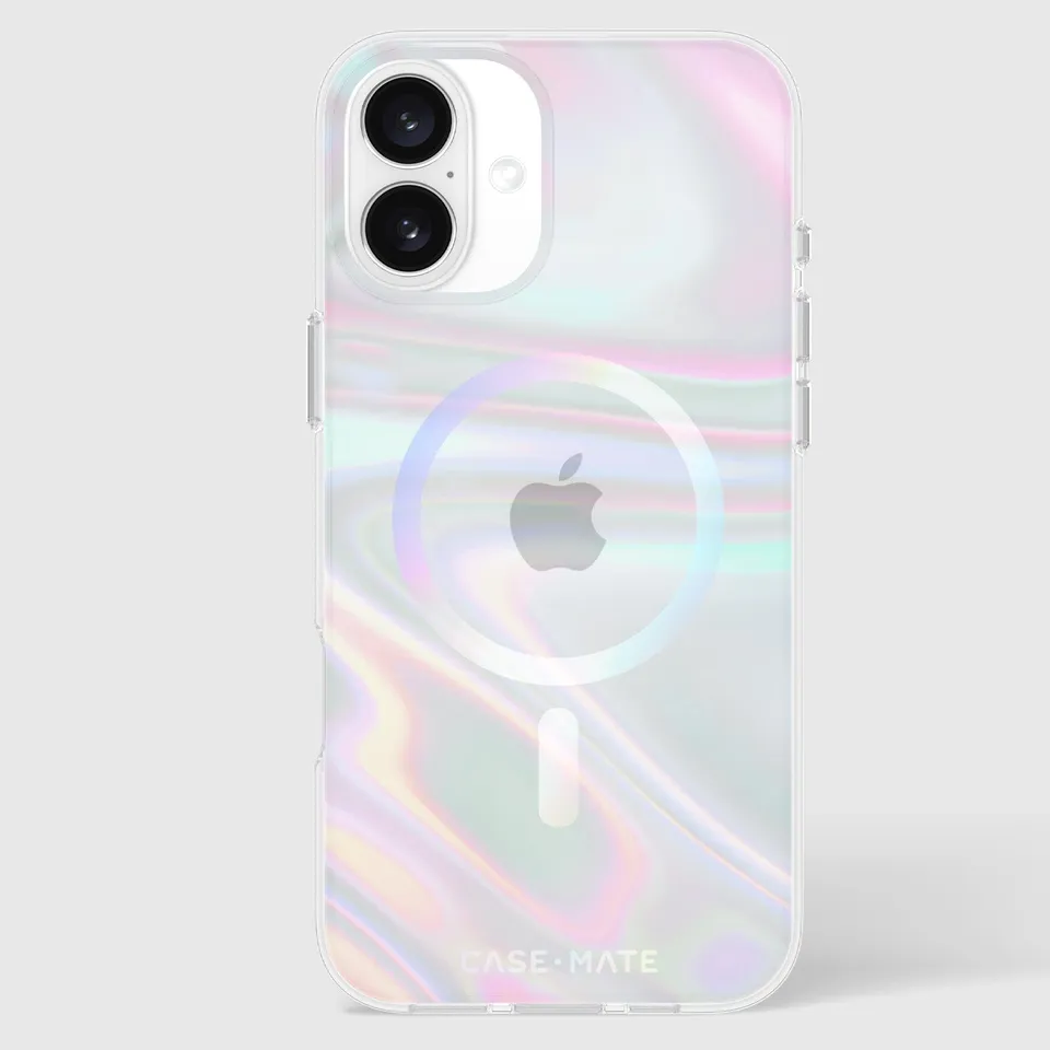 CASE-MATE Phone Cases Soap Bubble MagSafe coque irisée iPhone 16 Plus