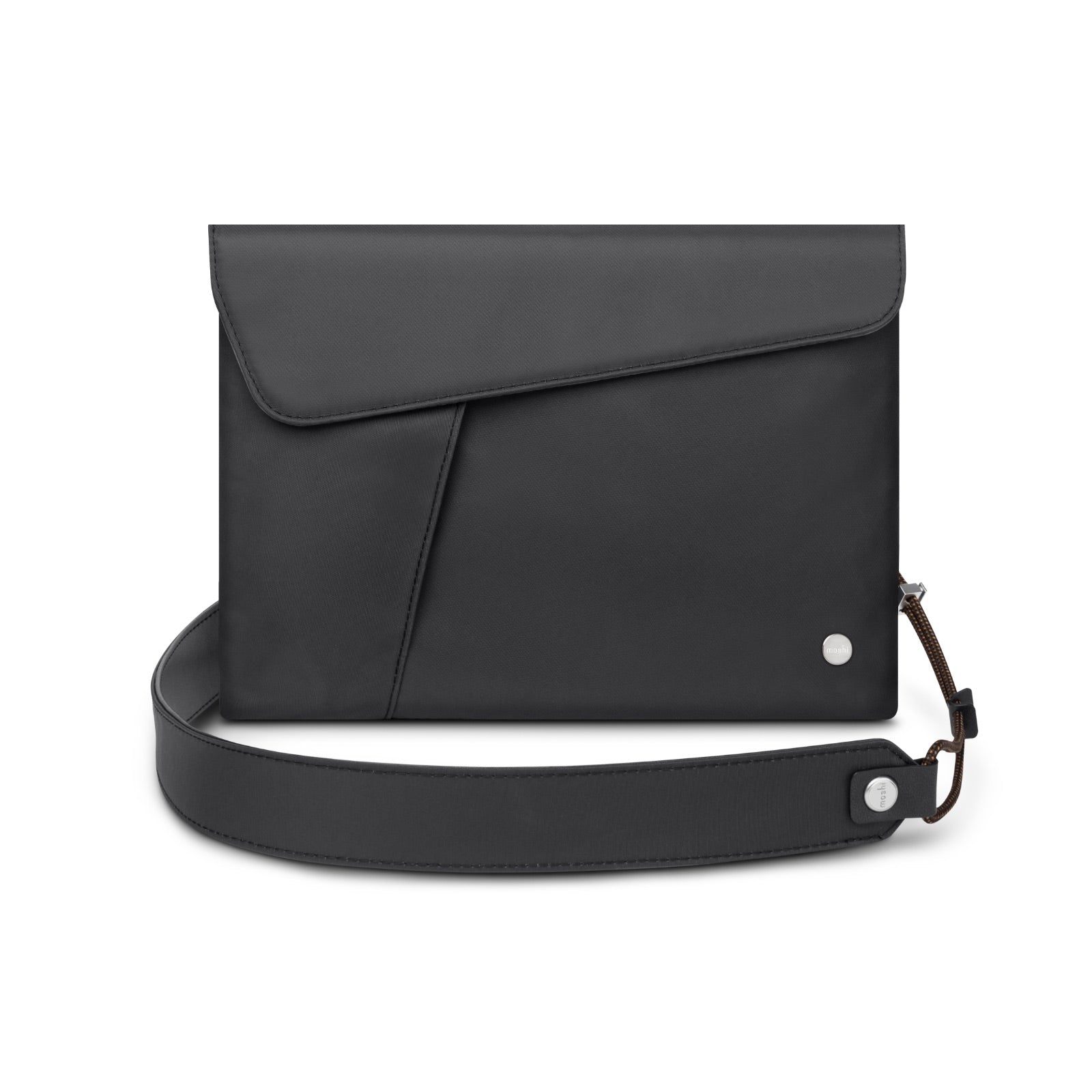 MOSHI Bags Aro Slim Crossbody Bag sacoche vert forêt, jusqu’à 11 pouces