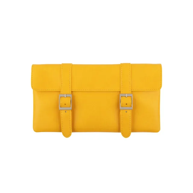 MOSHI Treya Clutch Crossbody sac bandoulière orange vermillon compact