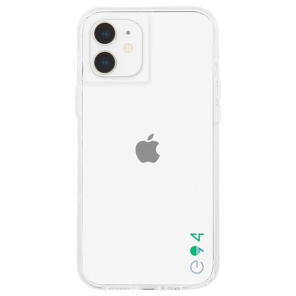 CASE-MATE ECO 94 Clear coque iPhone 12 mini transparente végétale