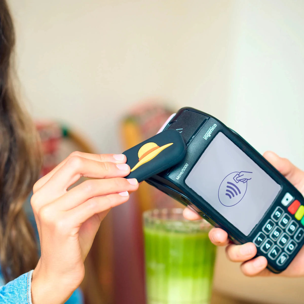 MoneyWalkie Tous les Walkies Walkie Chapeau de paille paiement sans contact