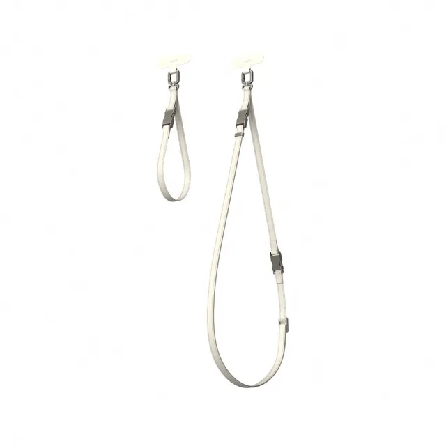 Moshi Accessories 2-in-1 Wrist & Crossbody Strap sangle Eggnog White