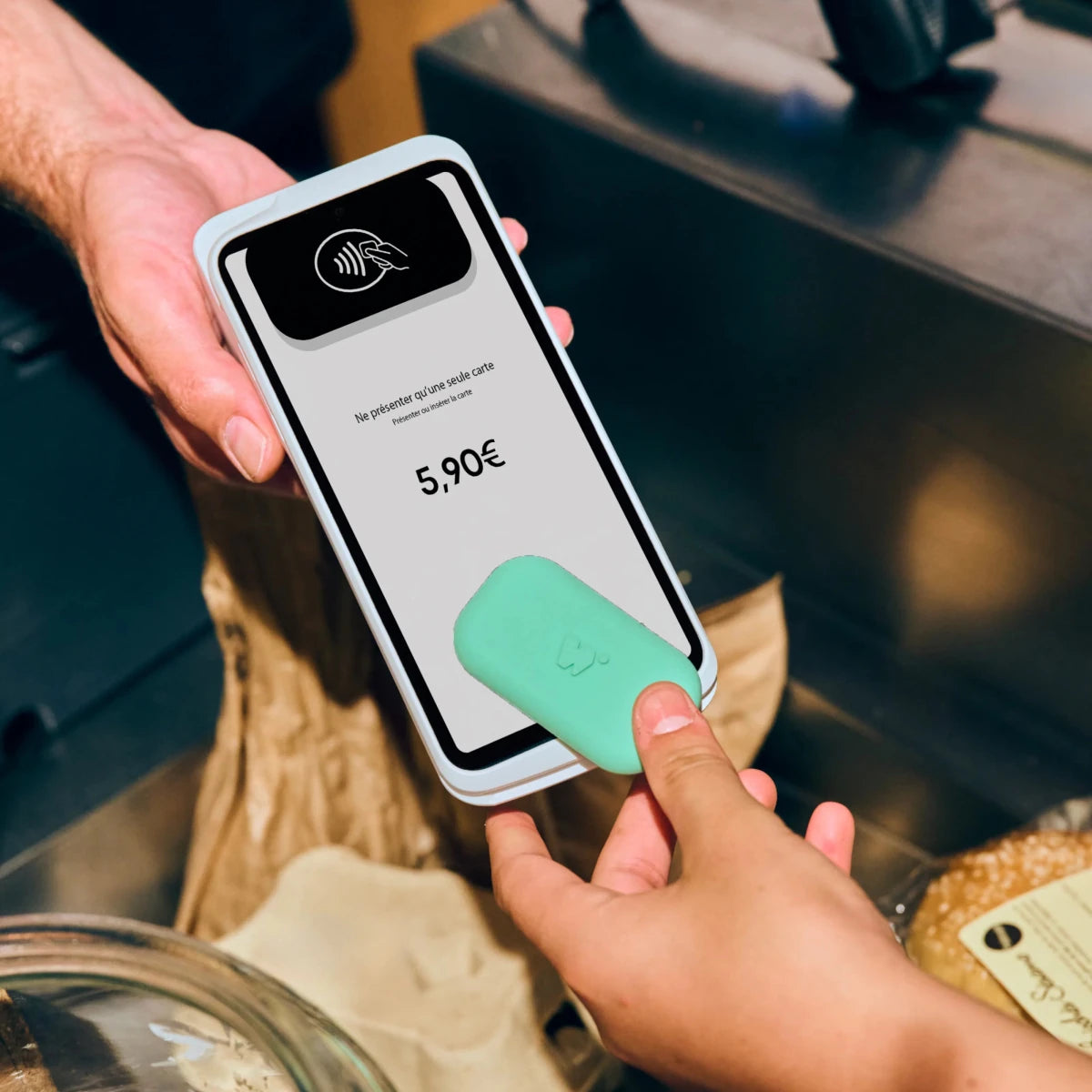 MoneyWalkie Tous les Walkies Walkie Vert anis paiement sans contact