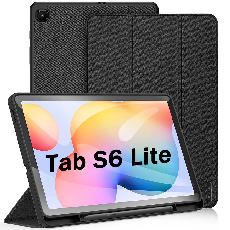 Dux Ducis Domo Series coque Samsung Galaxy Tab S6 Lite 10,4 pouces noire