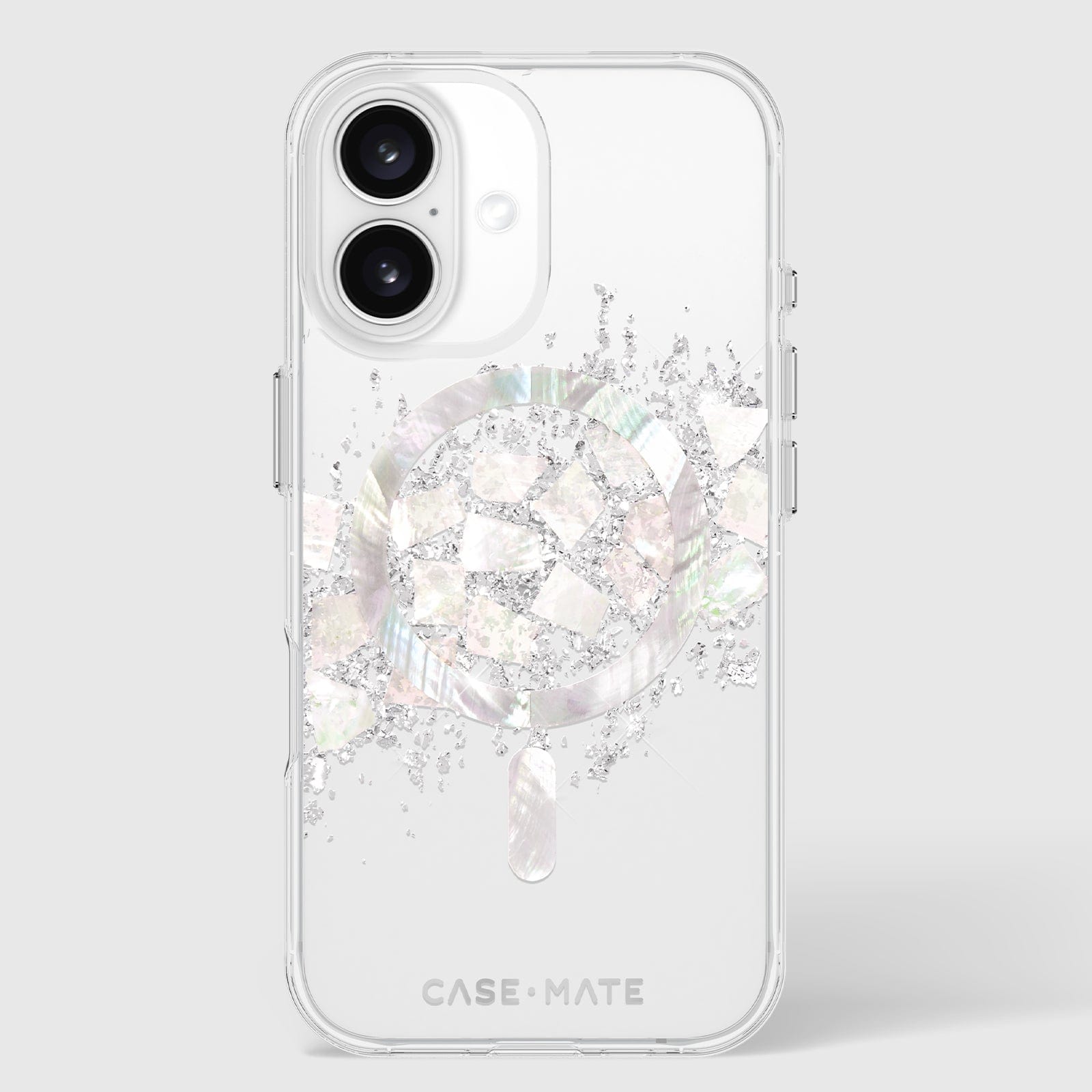 CASE-MATE Touch of Pearl MagSafe iPhone 16 coque nacrée