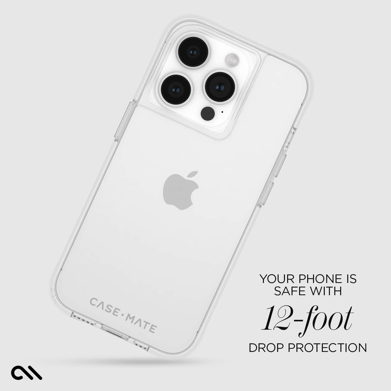 CASE-MATE Phone Cases Tough Clear coque transparente iPhone 15 Pro